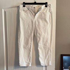 Levi's Women's White Ankle & Cropped Jeans